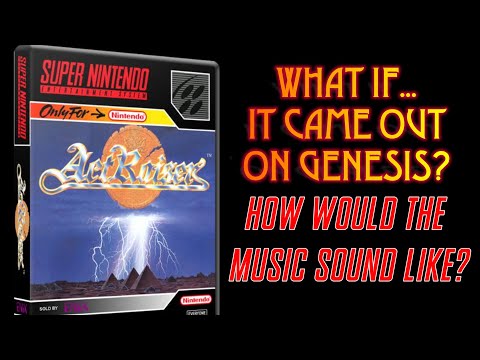What would the sound of Actraiser be like if it was released on the Genesis?
