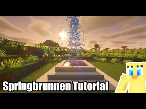Minecraft: Springbrunnen bauen (Tutorial 1.19)