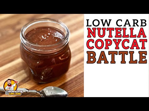 Low Carb NUTELLA COPYCAT Battle - The  BEST Keto Nutella Recipe!