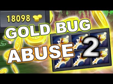 Dota 2 GOLD BUG ABUSE 7.10 patch - STILL NOT FIXED!