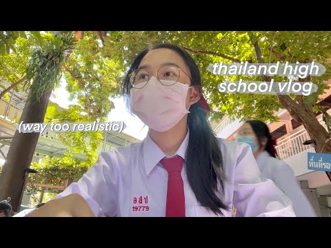 Realistic Thailand High School Vlog (Senior Year 2022)
