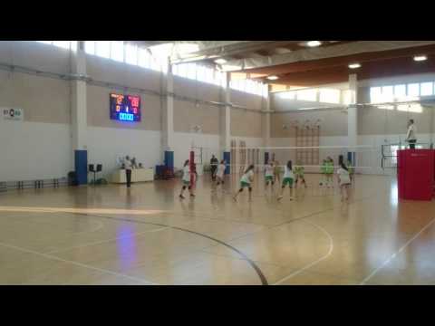 Under 13 Femminile: A.S.D. Polisportiva Sant'Agostino 2011 - Pallavolo Ferrara Ponte (12-04-2017)