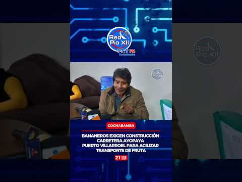 Bananeros exigen carretera Ayopaya–Puerto Villarroel para agilizar transporte de fruta #noticias