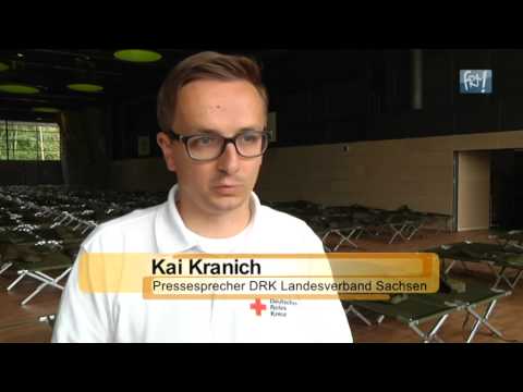 Turnhallen der TU Dresden sind Asyl-Notunterkünfte