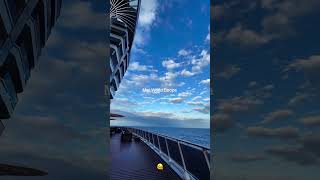 Sarà perchè ti amo Msc World Europa 💙 con msc friend kanita #mscfriend #mscworldeuropa