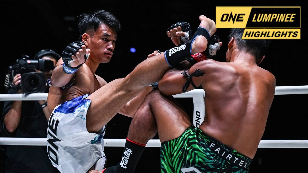 ONE ลุมพินี HIGHLIGHTS | ไฮไลต์คู่เดือดจากศึก ONE ลุมพินี 166