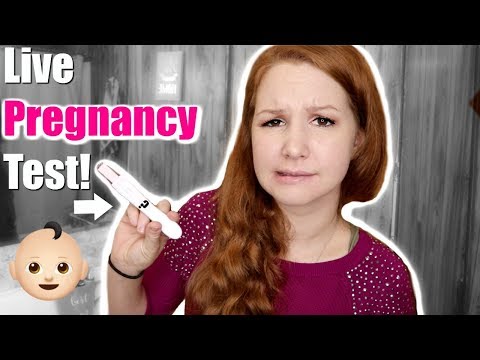 LIVE PREGNANCY TEST! HOW MANY KIDS DO WE WANT? TTC BABY #2 UPDATE! Video