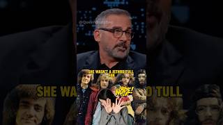 Steve Carell Reveals How a Jethro Tull Concert Ruined His First Date 😂 #SteveCarell #shorts