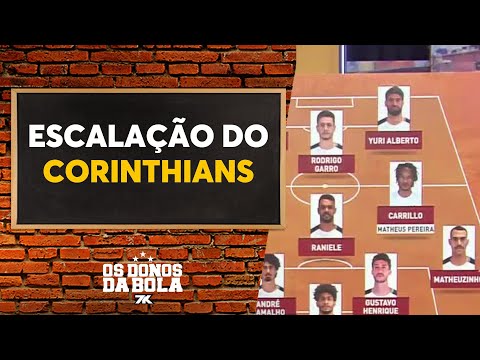 Veja a provável escalação do Corinthians contra o Flamengo