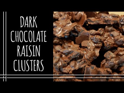 Dark Chocolate Raisin Clusters