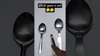 which spoon is real #video #drawing #artwork #funny 😅😅