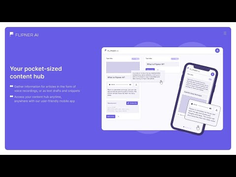 Flipner AI Demo: How to Write More Articles Without More Work!