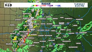 LIVE RADAR | Tracking DFW Weather and Latest Storms Forecast Tuesday