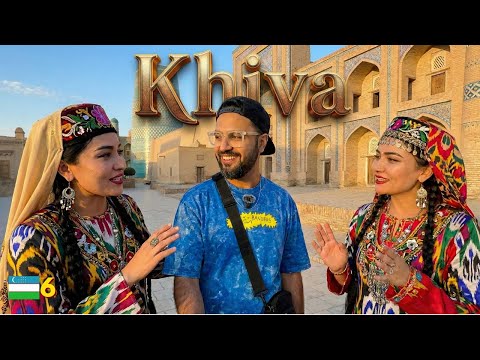 Walking Inside a 2500 Years Old City - Khiva Uzbekistan