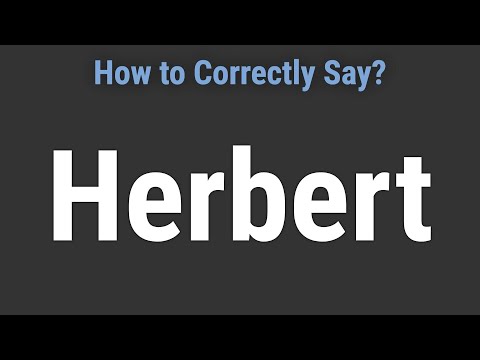 How to Pronounce Name Herbert (Correctly!)