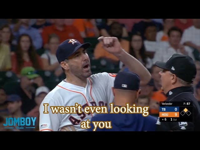 Justin Verlander gets ejected in the middle of the inning, a breakdown