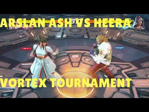 Tekken 7 Arslan Ash(Kazumi,Claudio) vs Heera Malik(Steve)