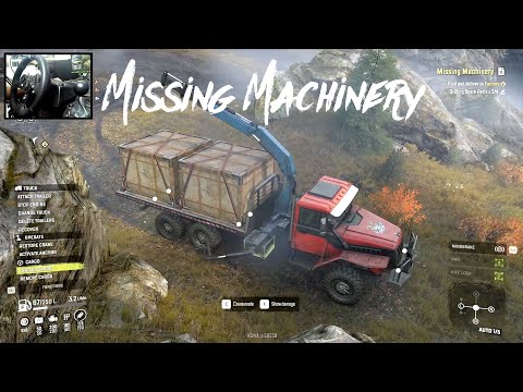 Missing Machinery Snowrunner Mission Gameplay Walkthrough