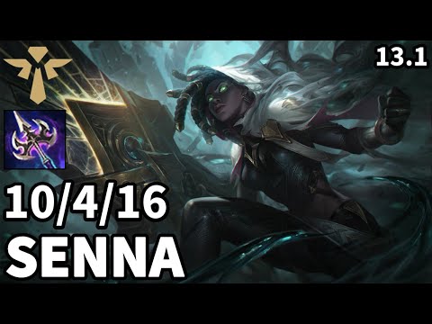 Senna Support vs Karma - EUW Master | Patch 13.1