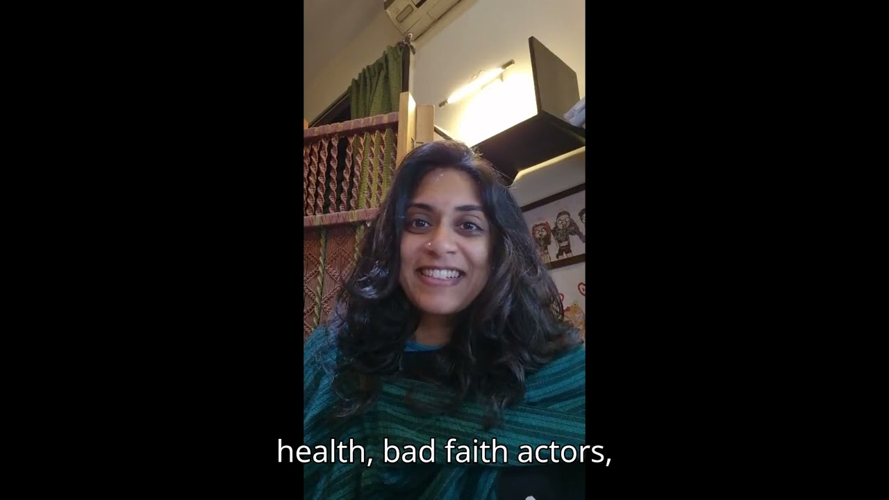 Devaki Nambiar HSG Board Member, discusses the third sub-theme of HSR26 Platforms and Participation.