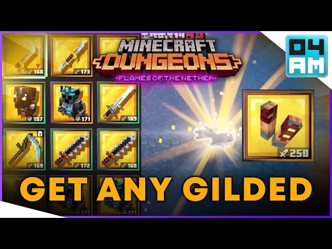 ANCIENT HUNTS ANY GILDED UNIQUE - Ultimate Gilded Unique Farming Guide in Minecraft Dungeons