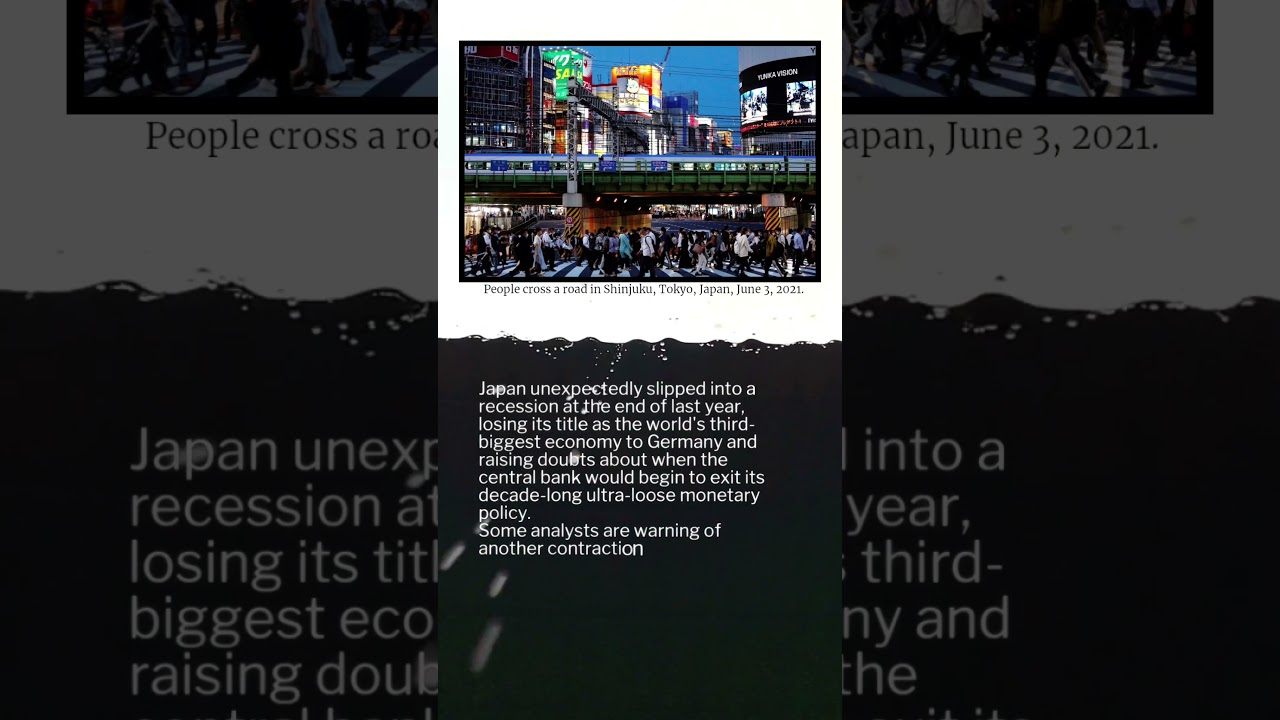 Japan unexpectedly slips into recession, Germany now world's third-biggest economy #news