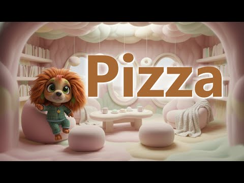 Pizza | Cute 3D Animation for Kids | A Cozy Animated Adventure | Aija Jasuna
