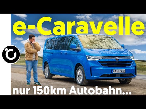 VW e-Caravelle: Viel Platz, wenig Reichweite - mein Alltagstest