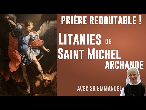 Prayers to Saint Michael the Archangel, Litany and Prayer of Pope Leo XIII