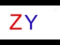 ABC Song 2 Alphabet Backwards Jerrieltheobjectshowfan