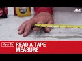 How To Read A Tape Measure - Ace Hardware How To Read A Tape Measure - Ace Hardware