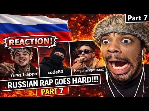 Reacting to Russian Rap (Part 7) — Yung Trappa, code80 & benjamingotbenz 🤯