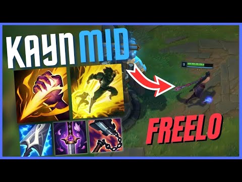 Kayn MID Is Now INSANELY BUSTED! Must Try For FREELO! - League of Legends