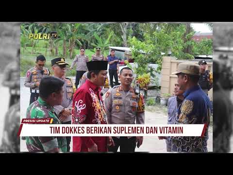 PRESISI UPDATE : POLRES KOBAR BERIKAN VITAMIN KEPADA PETUGAS PEMILU 15/02/2024 19.00