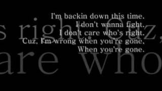 Keri Hilson wrong when you&#39;re gone