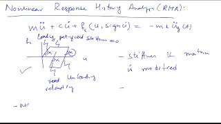 EarthQuake Engineering Lecture 2: Inelastic Multistory Buildings Analysis