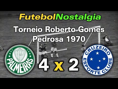 Palmeiras 4 x 2 Cruzeiro - 20-12-1970 ( Torneio Roberto Gomes Pedrosa )