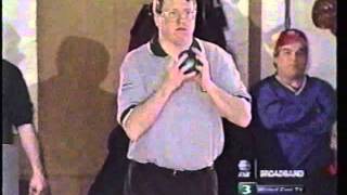 One of the Most Amazing Candlepin Bowling Shots EVER!