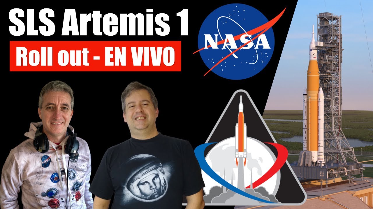 SLS ARTEMIS 1: TRASLADO ("Roll out") a la plataforma 39B | EN VIVO - (2022 Mar 17)
