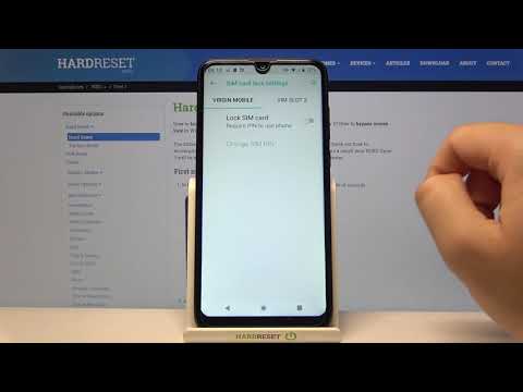 How to Set Up SIM PIN to SIM Card on WIKO View 3 – Enter SIM PIN Code Settings