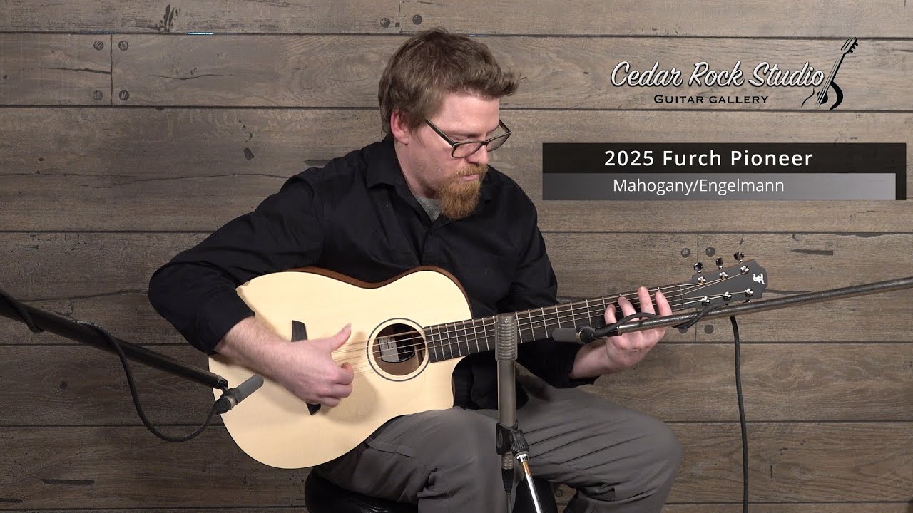 2025 Furch Pioneer (Mahogany/Engelmann) played by Matt Thomas - YouTube