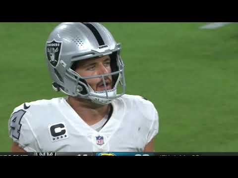 Las Vegas Raiders VS Los Angeles Chargers Monday night game delayed due to lightning