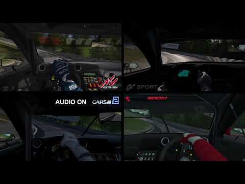 Assetto Corsa Vs Gran Turismo Sport Vs Project Cars 2 Vs Raceroom Nordschleife Nismo GT3