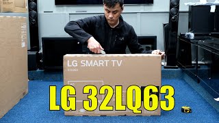 LG LQ63 32" Unboxing, Setup, Test and Review with 4K HDR Demo Videos 32LQ630B6LA