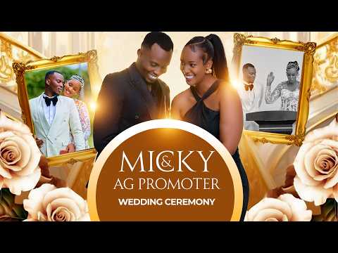 LIVE:MICKY AND AG PROMOTER  WEDDING CEREMONY