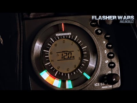 Humminbird Ice 55 - (FLASHER WARS) - Tom Neustrom