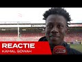 Sowah over debuut: 'Een heel fijn gevoel' | Go Ahead Eagles - AZ