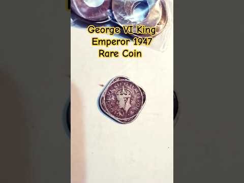 George VI King Emperor 1947 Rare Coin #coin #british #india