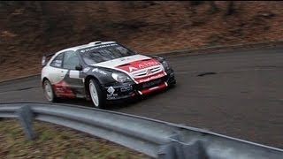 preview picture of video 'Kazár Miki Citroen XSARA WRC teszt - gabika07 video'