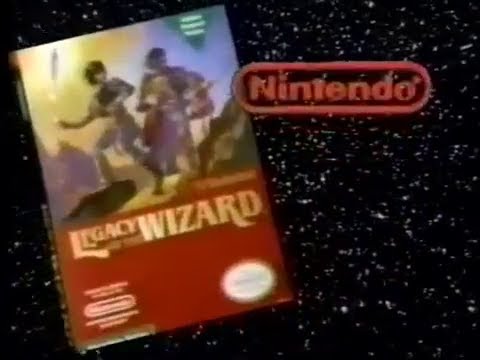 Legacy of the Wizard NES Commercial